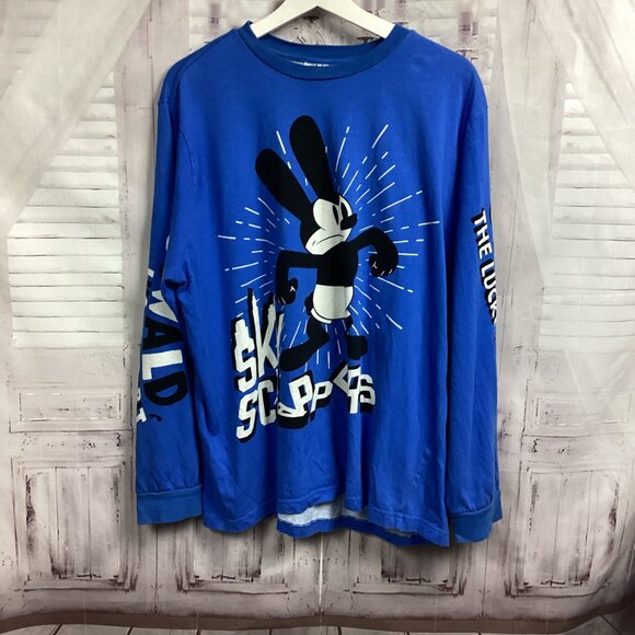 Oswald the Lucky Rabbit Long Sleeve T-Shirt for Adults – Disney100 Large - Picture 10 of 10